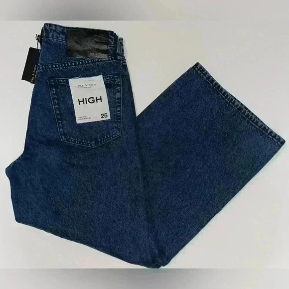 Rag & Bone Maya High Rise
Ankle Wide Leg Women's Jeans size 25 NWT - Picture 2 of 6